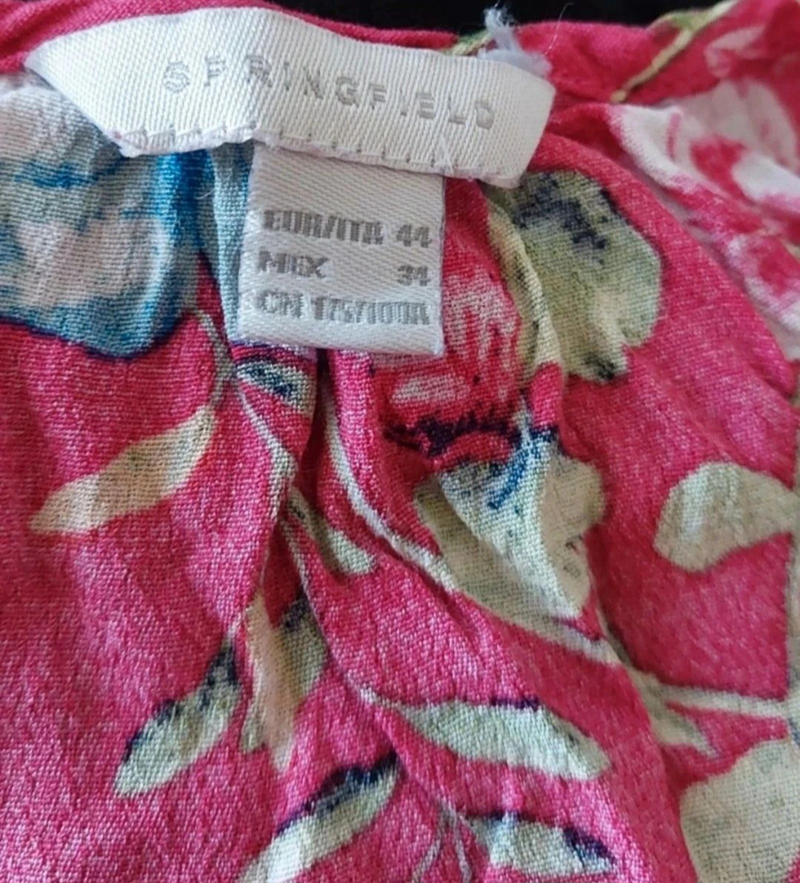 🏵kleurige bloemige blouse van Springfield maat 44🏵 – photo 5